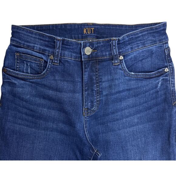 Kut From The Kloth Fab Ab Baby Bootcut Jeans Dark Wash High Rise 30X32.5 - Picture 3 of 13